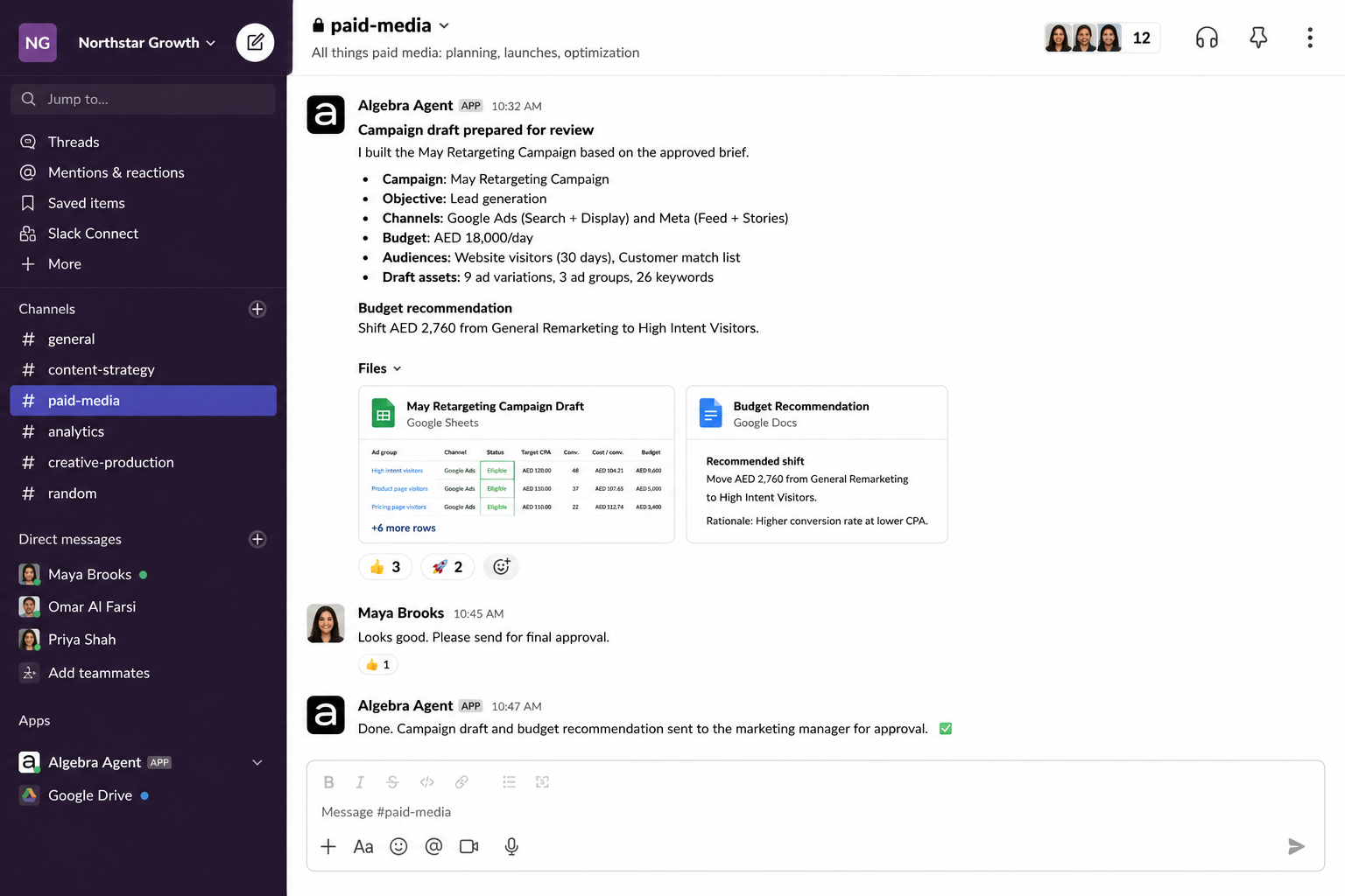 Marketing system screenshot 3